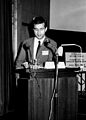 Fikri Alican (age 40) in July 1969 at a conference on organ transplantation in Madrid