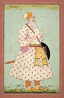 Aurangzeb's general at the siege of Golconda, Ghazi ud-Din Khan Feroze Jung I, Hyderabad, 1690. His son was the first Nizam of Hyderabad