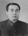 Kim Il Sung wearing a Mao suit