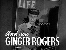 Rogers as her character Kitty Foyle on the cover of Life