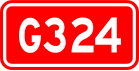 alt=National Highway 324 shield