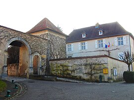 The town hall in Maidières