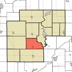 Location in White County
