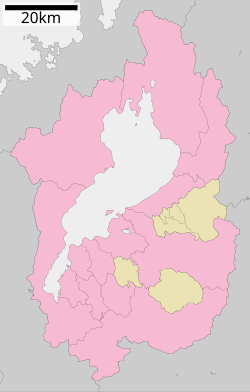 滋贺县地图
