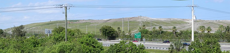 Panorama picture of Mt. Trashmore