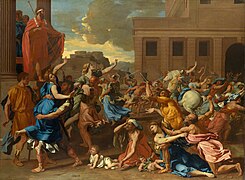 part of: The Abduction of the Sabine Women 