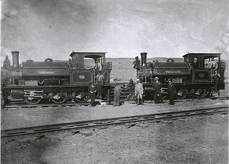 The engines "Pretoria" and "Pietersburg", c. 1897