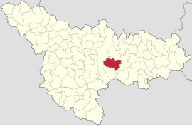 Location in Timiș County