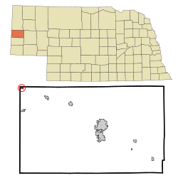 Location of Henry, Nebraska