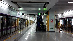 坂田站站台