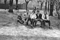 Young Hungarian men, late 1950s.