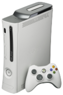 Left: Xbox 360 Elite, Centre: Xbox 360 S and new-style controller, Right: Xbox 360 E and new-style controller