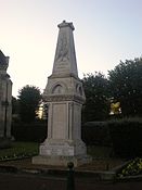 The war memorial of Agnetz (Oise)