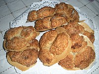 Almendrados are a type of almond biscuit in Spanish cuisine.