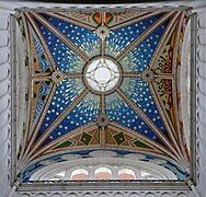 Interior of the square cupola