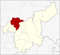 District location in Saraburi province