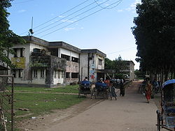 Skyline of Mohanganj, Bangladesh