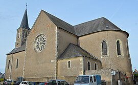 The church in Beaulieu-sur-Layon