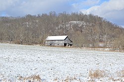 Farm on State Route 550 east of Amesville