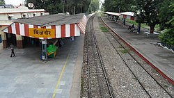 View of Bijnor railway station in Bijnor, UP