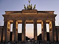Brandenburg Gate between West and East Berlin