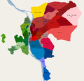 Map of Districts of Cairo