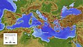 Image 22Map of Phoenician (yellow labels) and Greek (red labels) colonies around 8th to 6th century BC (with German legend) (from Phoenicia)