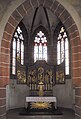 The high altar, viewed from the nave