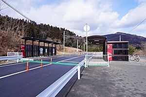 BRT公车站全景(2024年2月）
