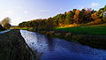 The North Canal down from Skiffard. Together with the South Canal the two canals cut of the streams that would otherwise fill Kolindsund with water. A third canal, the Middle Canal, connects to two pumping stations to the North Canal.