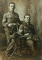 Joseph and Silvio (Siv) Palazzi, G Coy 1st Regiment NSW Infantry, c1899.