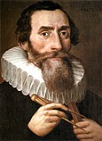 Portrait of Kepler by an unknown artist, 1610