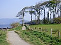 The coastal path after if was improved to a cycle path