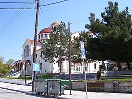 Church in central Amyntaio.