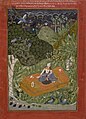 The Anxious or Expectant Heroine (Utka Nayika), Folio from a Rasikapriya (The Connoisseur's Delights) of Keshavdas. Uniara, c. 1760 or later. Los Angeles County Museum of Art.