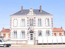 The town hall in Vergigny