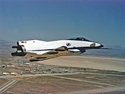 X-31 Quasi-Tailless (without fin and rudder). Artist Concept