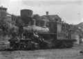 Climax Locomotive 522 at Mangapehi, 1920