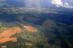 Aerial view of Lähtse.