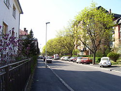 A street in Galenika (2007).