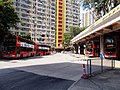 长安巴士总站是青衣一个主要的交通枢纽，不同路线的巴士把青衣居民带到香港不同的地方，如旺角、沙田、蓝田与天后等。