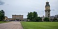 The North front with Clock tower