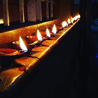 Deepavali celebration at Bedara Kannappa temple, Jayanagar