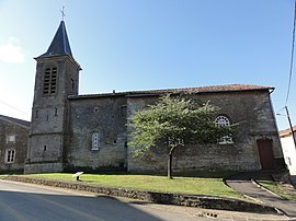 The church in Han-devant-Pierrepont
