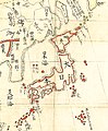 山村才助《华夷一覧图》(1804, 日本)