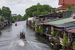 Khlong Bangkok Yai, also known as Khlong Bang Luang and Khlong Bang Luang Floating Market.