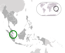   新加坡在  東盟的位置