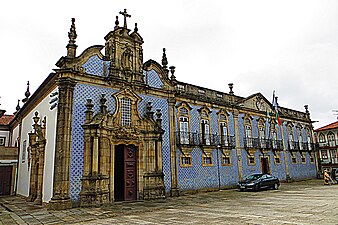 The Convent of São Francisco, located next to the gothic Church of São Francisco.