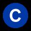 "C" train symbol