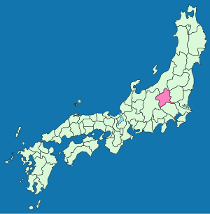 上野国在日本的位置
